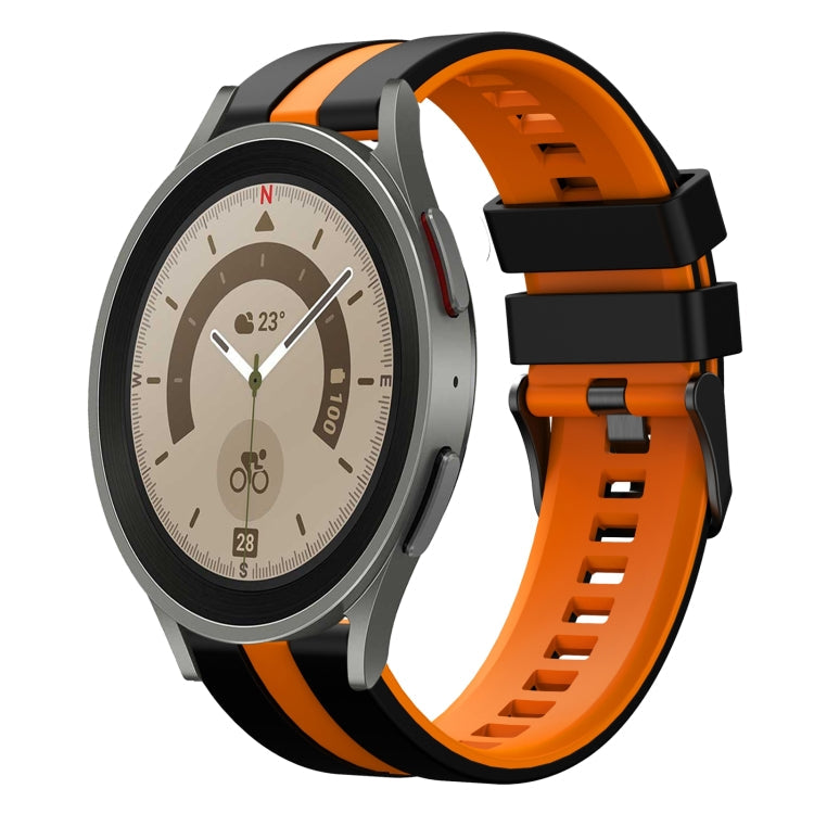 20mm Two Color Sports Silicone Watch Band, Series 4-Reluova