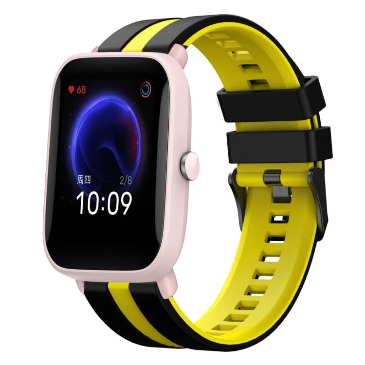 20mm Two-Color Sports Silicone Watch Band, Series 6