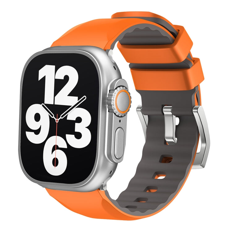 Two-Color Silicone Watch Band, Series 7