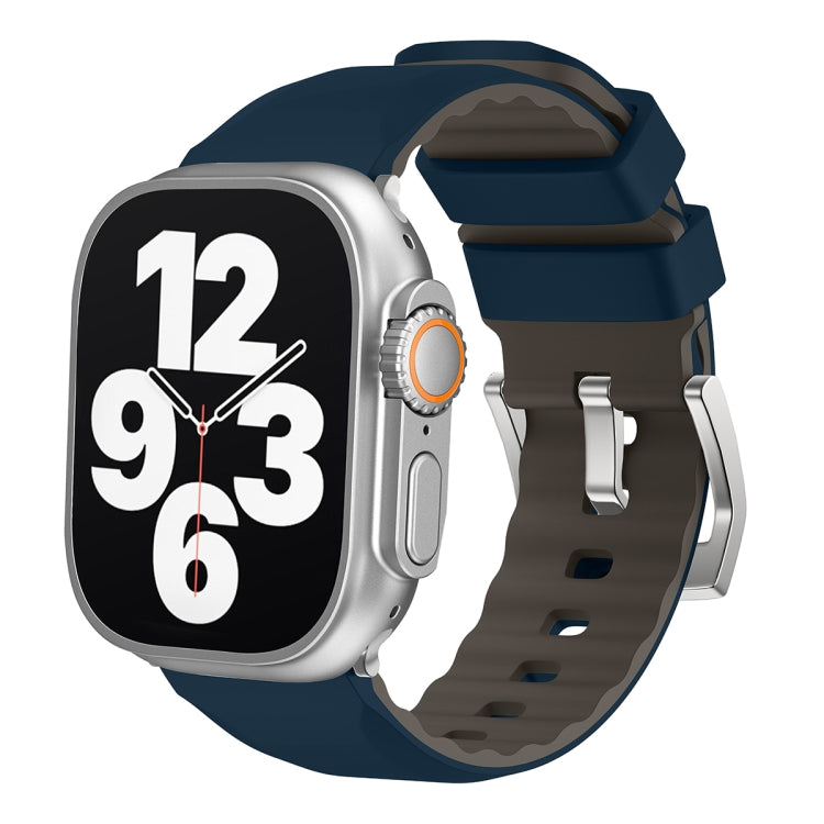 Two-Color Silicone Watch Band, Series 7