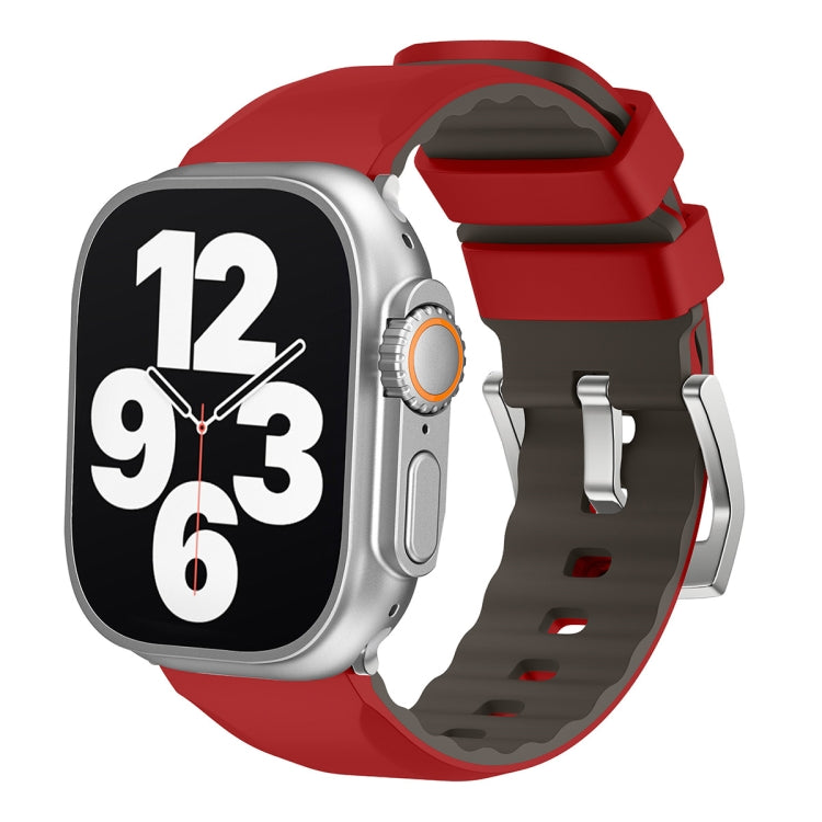 Two-Color Silicone Watch Band, Series 6