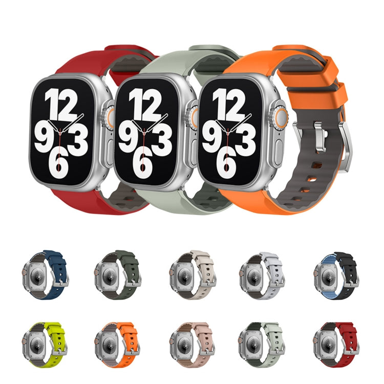 Two-Color Silicone Watch Band, Series 1