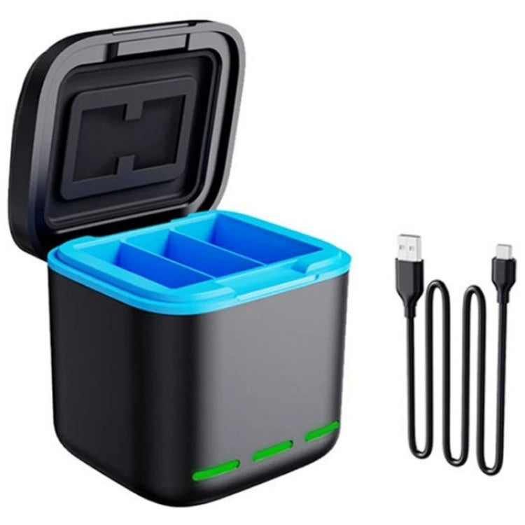 GP-910 3-Battery Charging Box Storage Case For GoPro Hero11 /10 /9 My Store