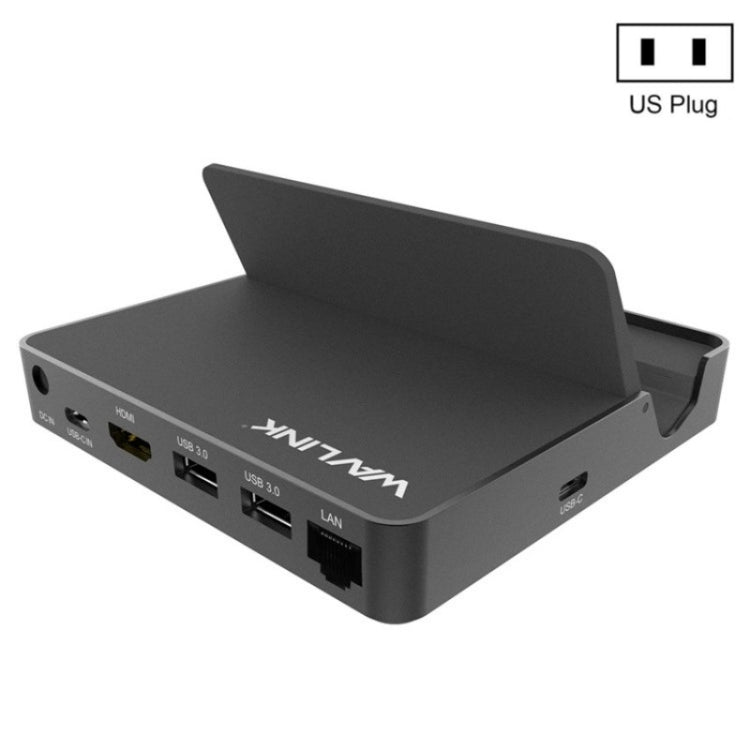 WAVLINK UHP3D01G Gigabit Ethernet USB 3.0 Multi-Function HUB 4K HD Docking Station My Store