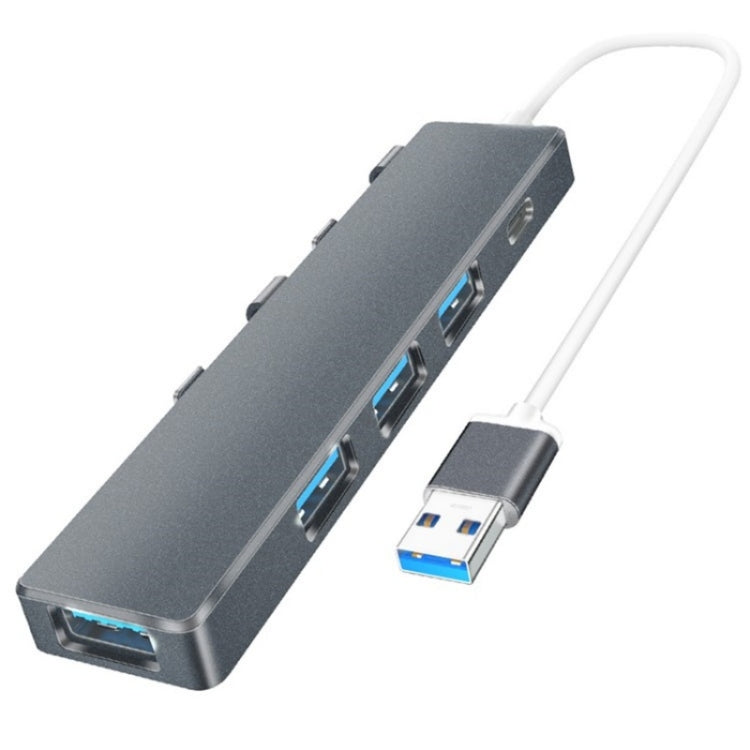 ADS-301A USB 3.0 to Type-C + USB 3.0 / 2.0 4-Ports Hub Laptop Expander