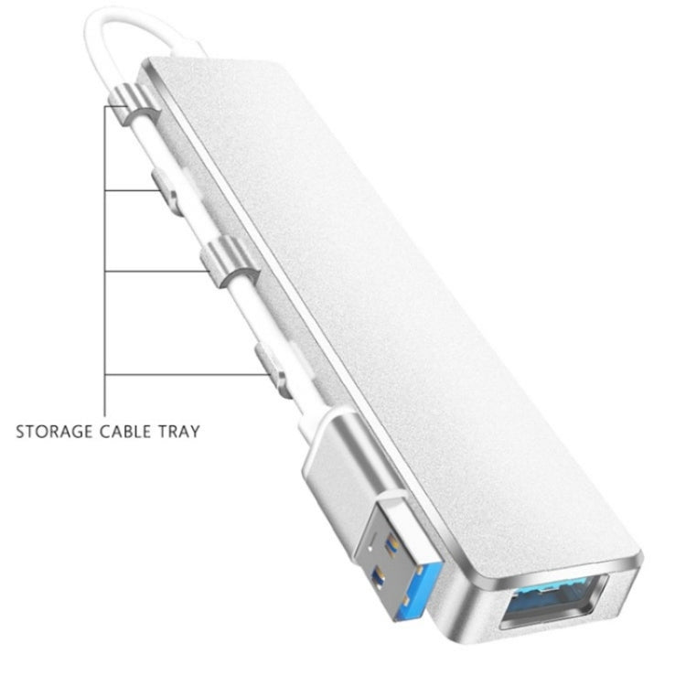 ADS-301A USB 3.0 to Type-C + USB 3.0 / 2.0 4-Ports Hub Laptop Expander