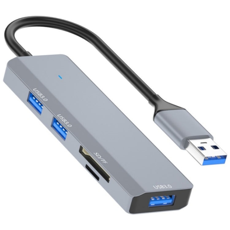 ADS-310A USB Adapter to 3 x USB 3.0 + 2 x Card Reader Slots Multi-Port Hub My Store