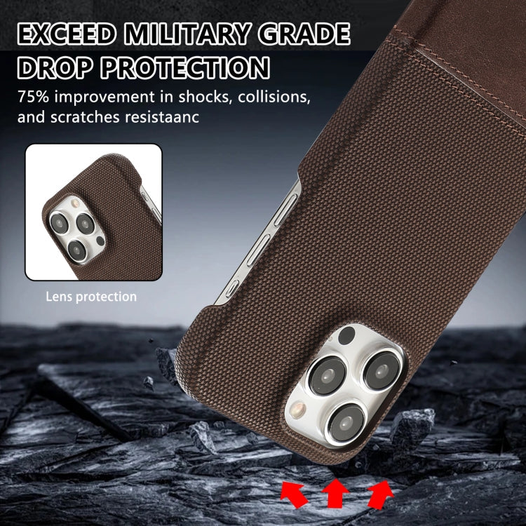 Stitching Cloth PU Shockproof Phone Case, Series 3