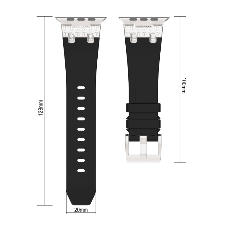 Diamond Starry Sky Silicone Watch Band, Series 1 My Store