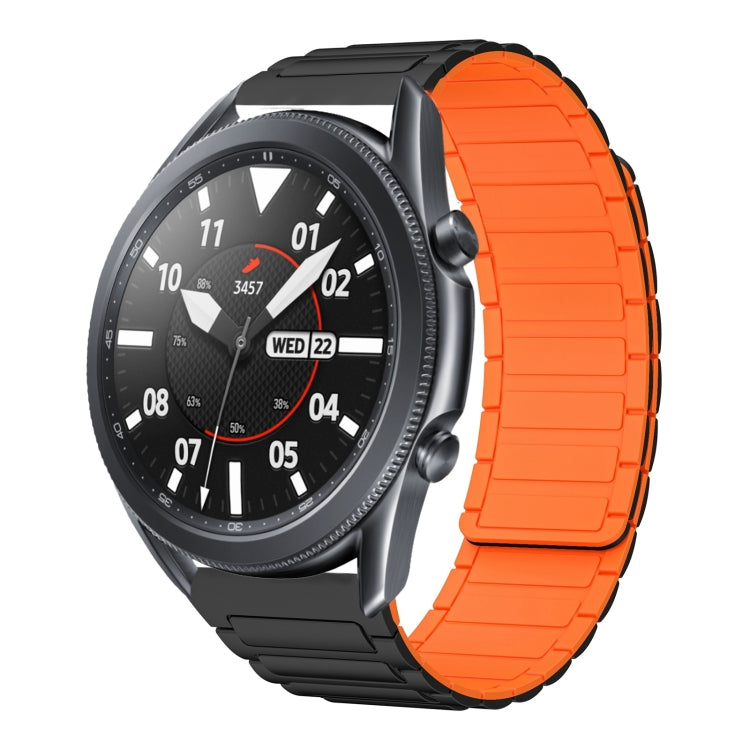 22mm I-shaped Magnetic Silicone Watch Band