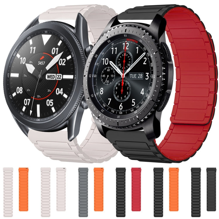 22mm I-shaped Magnetic Silicone Watch Band-Reluova