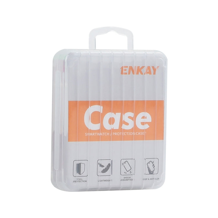 ENKAY Hat-Prince Full Coverage PC + Tempered Glass Film Integrated Watch Case