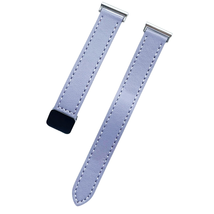 22mm Slim Magnetic Buckle Microfiber Leather Watch Band, Series 2-Reluova