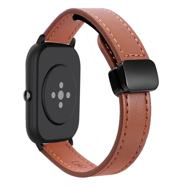 Small Waist 22mm Magnetic Microfiber Leather Watch Band, Series 3