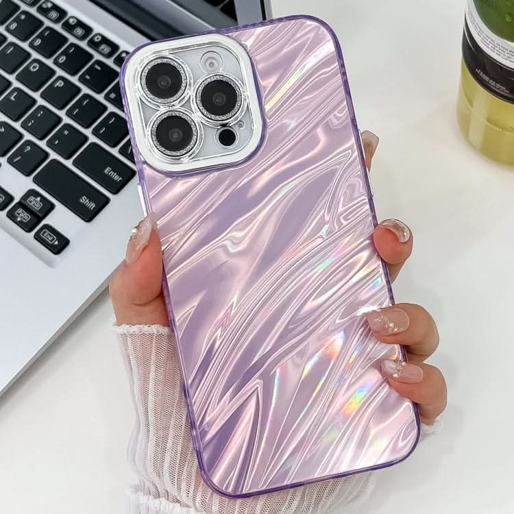 Plating Glitter Texture TPU Phone Case with Lens Film, Series 10