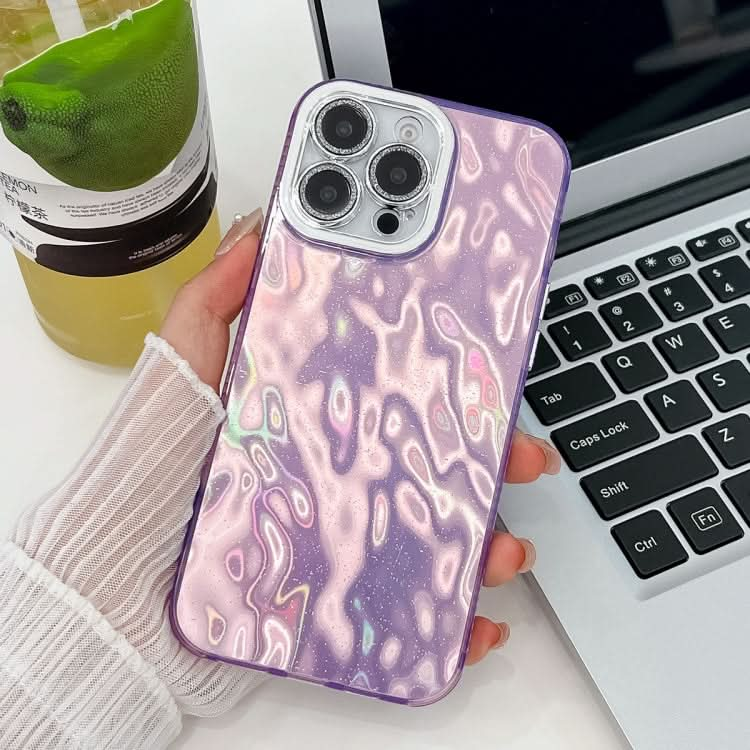 Plating Glitter Texture TPU Phone Case with Lens Film, Series 13