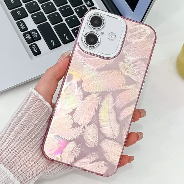 Plating Glitter Texture TPU Phone Case with Lens Film, Series 2