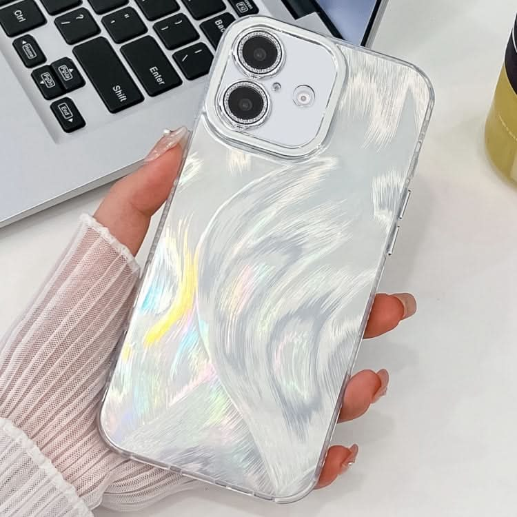 Plating Glitter Texture TPU Phone Case with Lens Film, Series 2