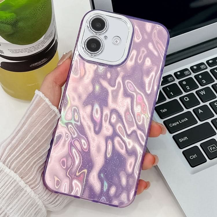 Plating Glitter Texture TPU Phone Case with Lens Film, Series 2