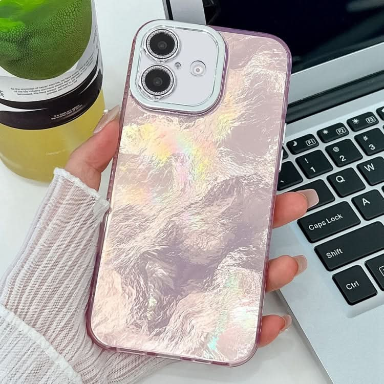 Plating Glitter Texture TPU Phone Case with Lens Film, Series 2