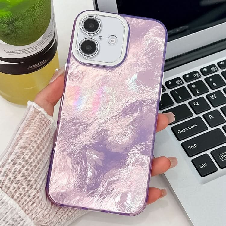 Plating Glitter Texture TPU Phone Case with Lens Film, Series 2