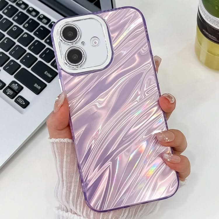 Plating Glitter Texture TPU Phone Case with Lens Film, Series 8