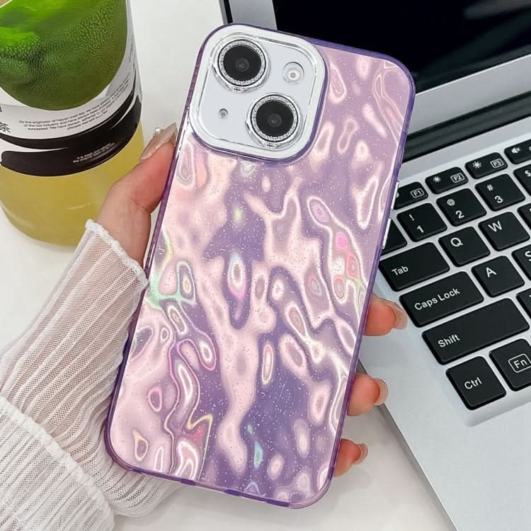 Plating Glitter Texture TPU Phone Case with Lens Film, Series 3