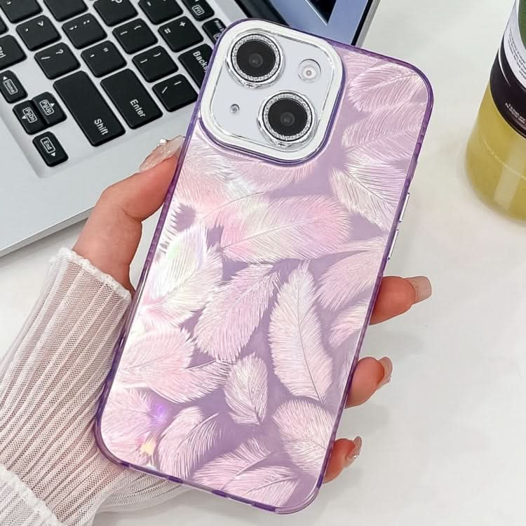 Plating Glitter Texture TPU Phone Case with Lens Film, Series 8