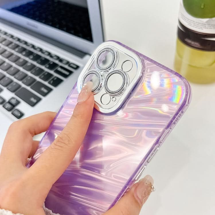 Plating Glitter Texture TPU Phone Case with Lens Film, Series 6