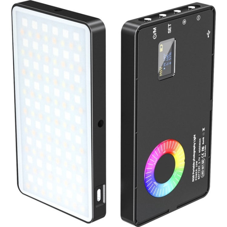 M1SE 12 Effects RGB Photography Lamp 0.96-inch TFT Screen Pocket Fill Light Reluova