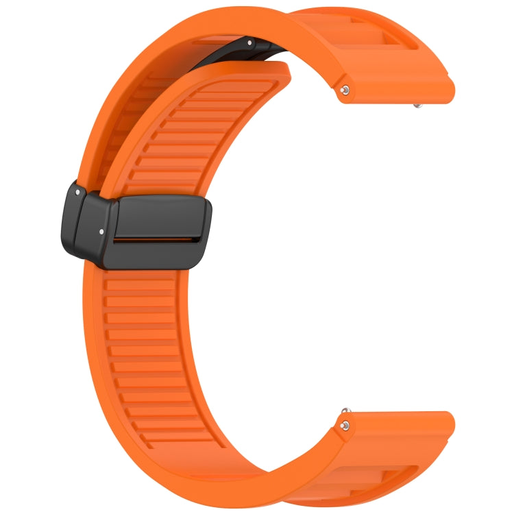 Window Blind Magnetic Buckle 22mm Silicone Watch Band, Series 3