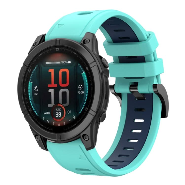 Sports Two Color 22mm Silicone Watch Band, Series 1