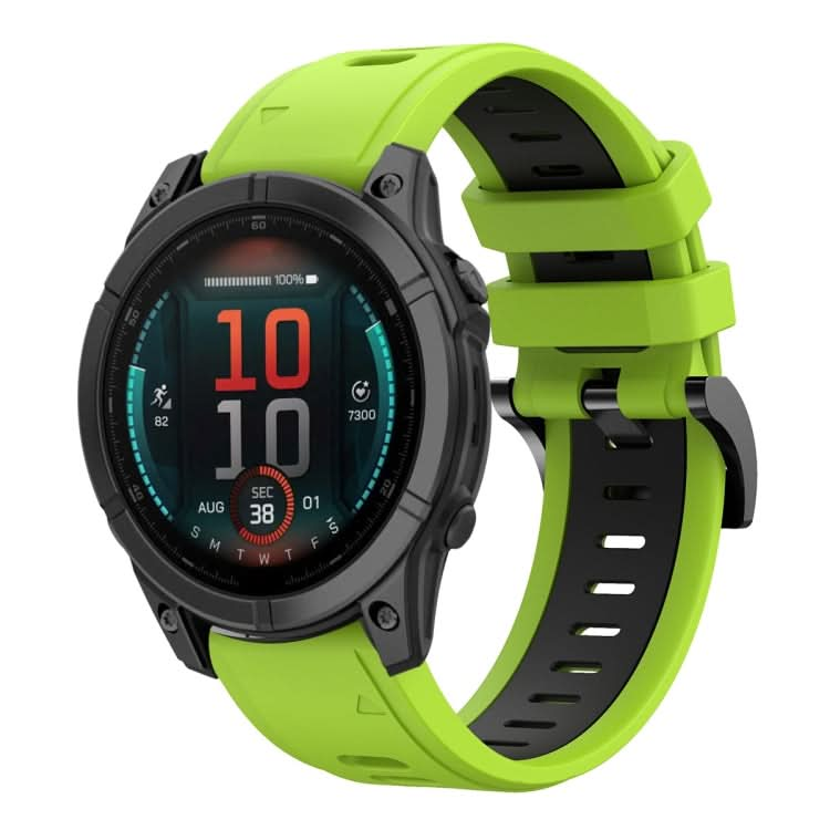 Sports Two Color 22mm Silicone Watch Band, Series 1