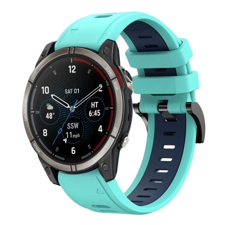 Sports Two Color 22mm Silicone Watch Band, Series 4