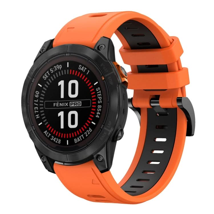 Sports Two Color 22mm Silicone Watch Band, Series 2