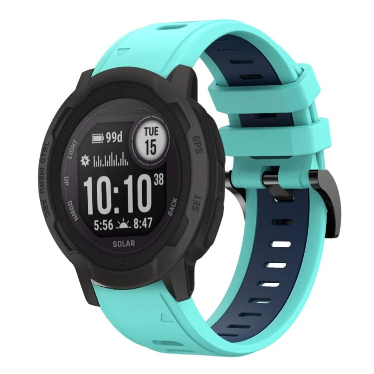 Sports Two Color 22mm Silicone Watch Band, Series 3