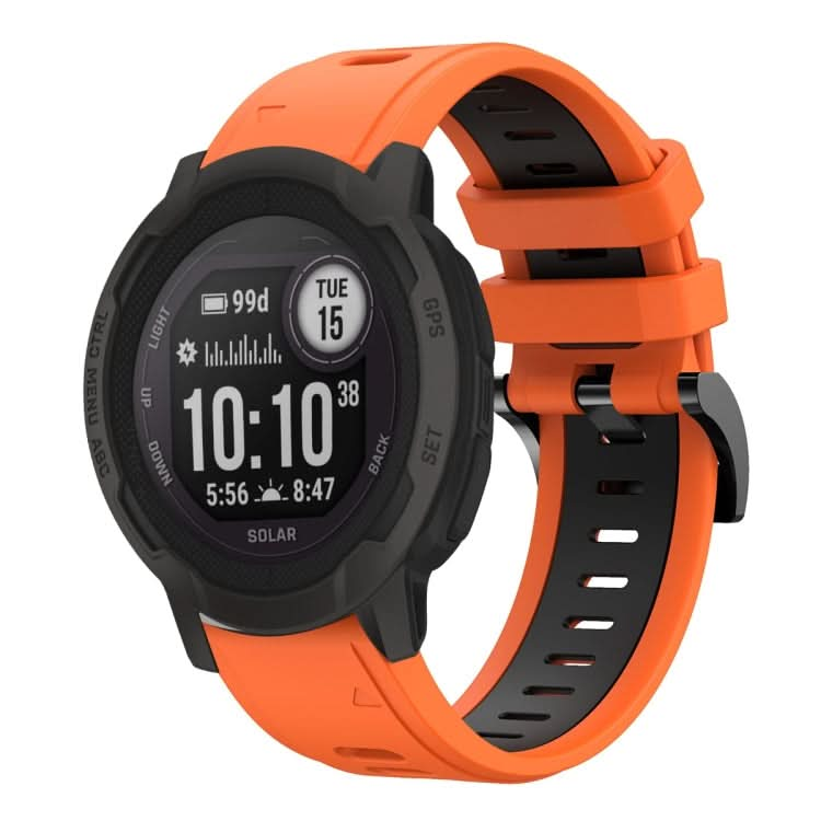 Sports Two Color 22mm Silicone Watch Band, Series 3