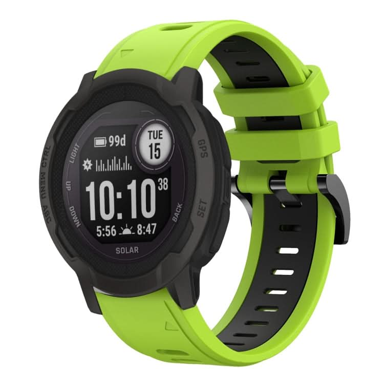 Sports Two Color 22mm Silicone Watch Band, Series 3