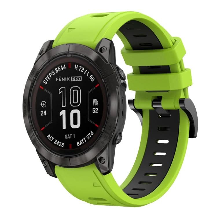 Sports Two Color 26mm Silicone Watch Band, Series 4