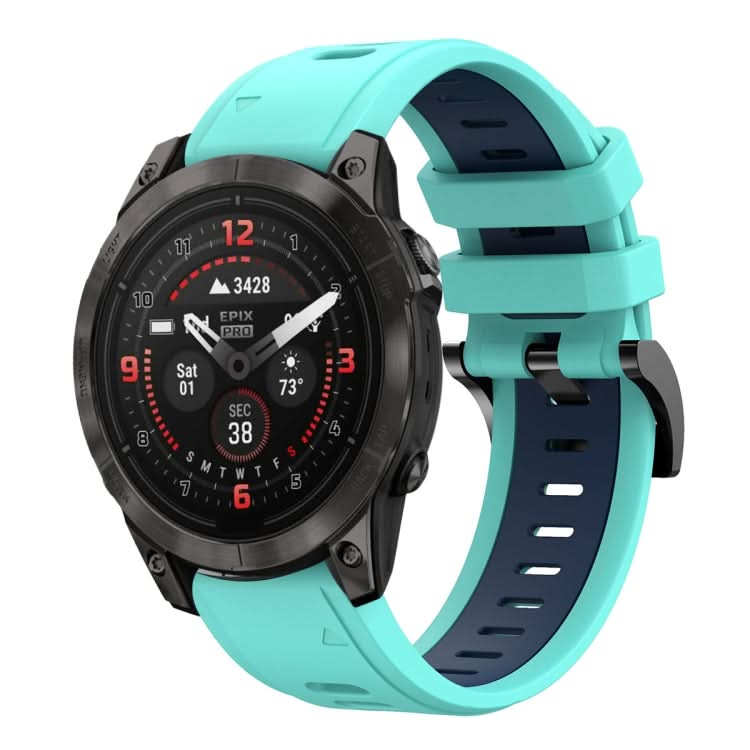 Sports Two Color 26mm Silicone Watch Band, Series 3