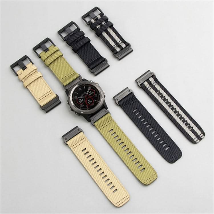 Nylon Canvas Quick Release 22mm Watch Band, Series 2