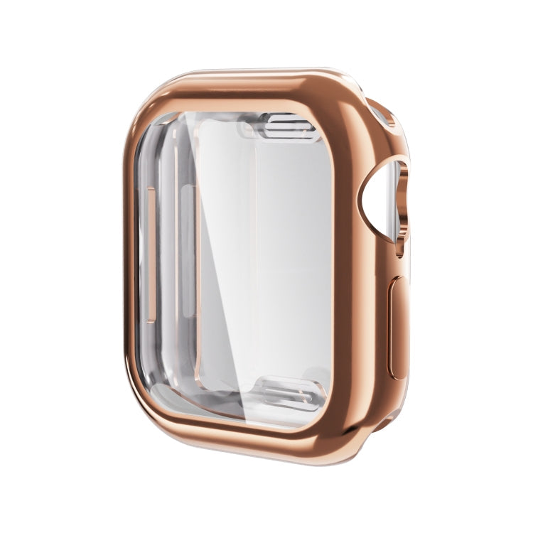 Full Coverage TPU Electroplated Watch Case My Store