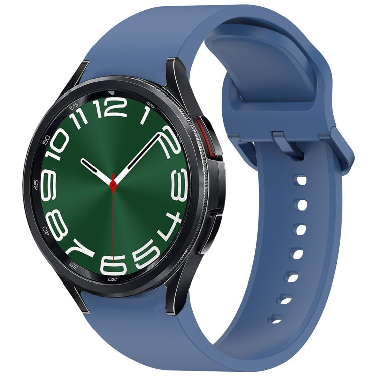 Solid Color Colorful Buckle Quick Release Silicone Watch Band, Series 2