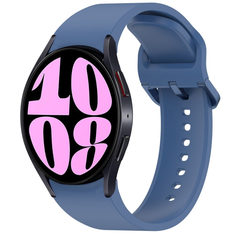 Solid Color Colorful Buckle Quick Release Silicone Watch Band, Series 1