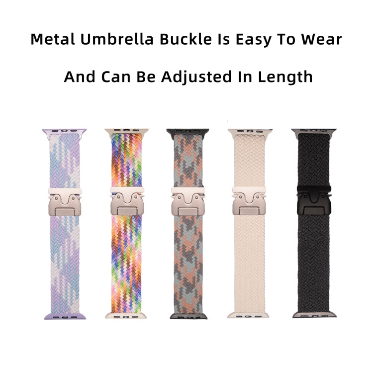 Metal Buckle Nylon Braided Watch Band, Series 1