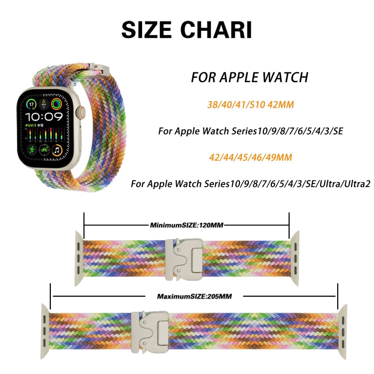 Metal Buckle Nylon Braided Watch Band, Series 1 My Store