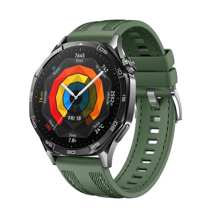 Hybrid Nylon Silicone Watch Band