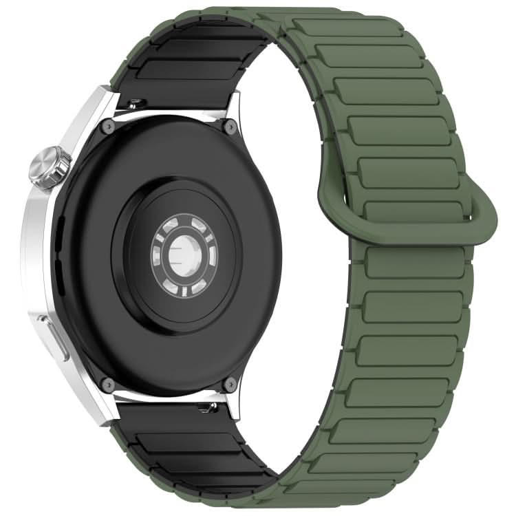 Two Color Magnetic Buckle Silicone Watch Band, Series 2