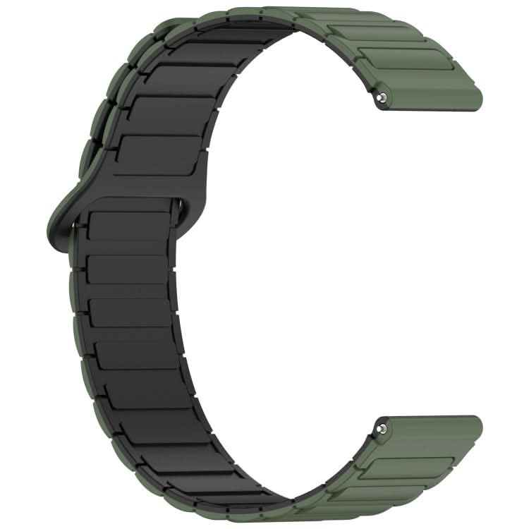 Two Color Magnetic Buckle Silicone Watch Band, Series 2