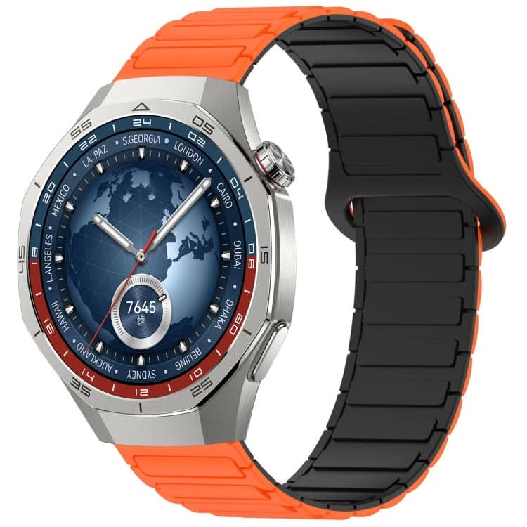 Two Color Magnetic Buckle Silicone Watch Band, Series 2